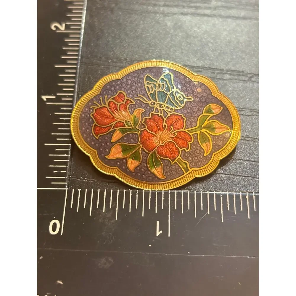 None vintage cloisonne